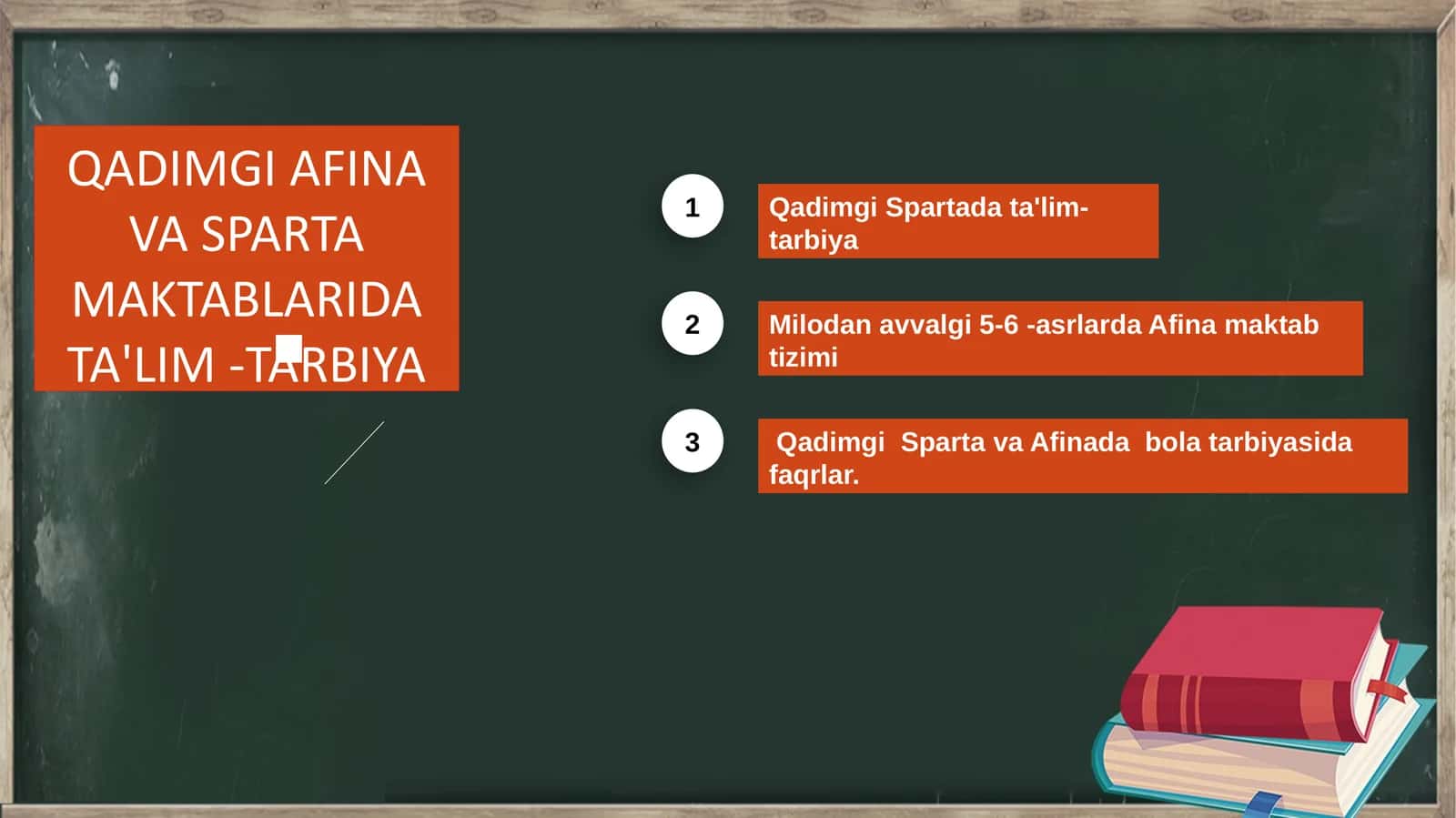 QADIMGI AFINA VA SPARTA MAKTABLARIDA TA'LIM -TARBIYA