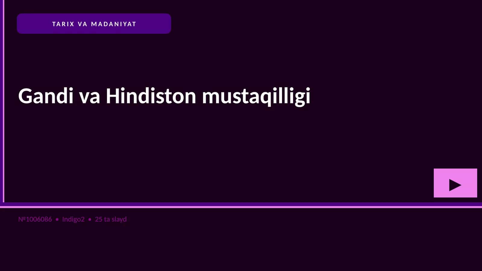 Gandi va Hindiston mustaqilligi