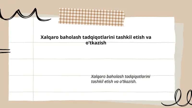Xalqaro baholash tadqiqotlari