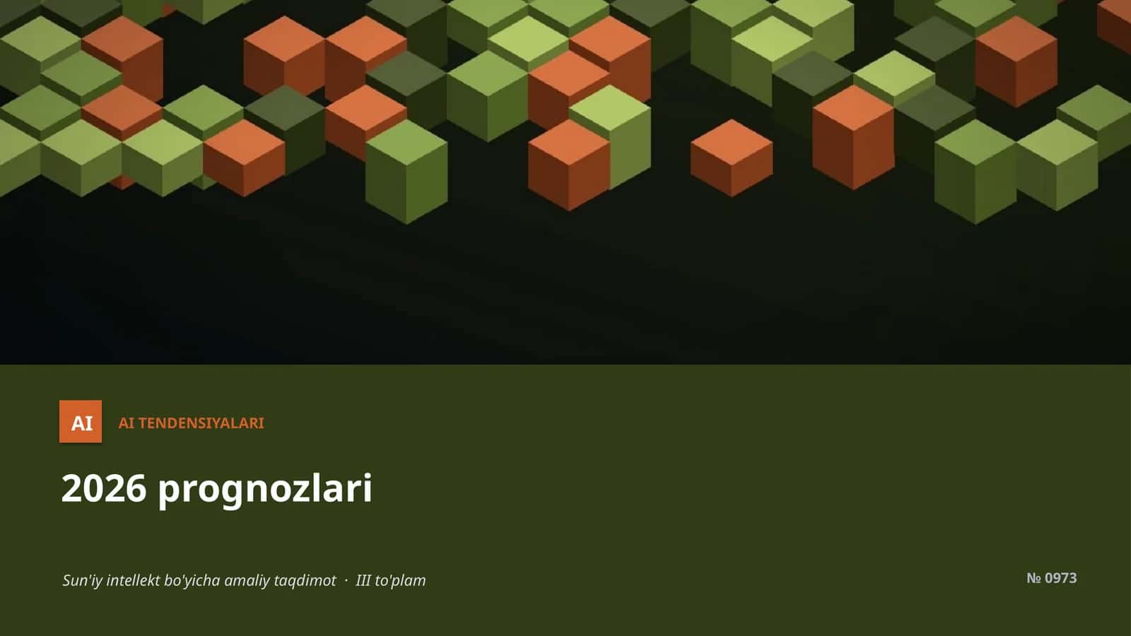 AI Tendensiyalari 2026 prognozlari