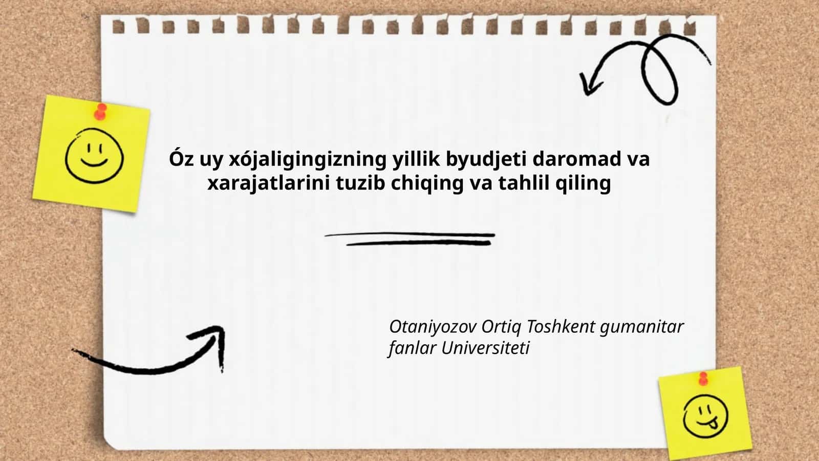 Daromad va xarajatlar tuzilishi