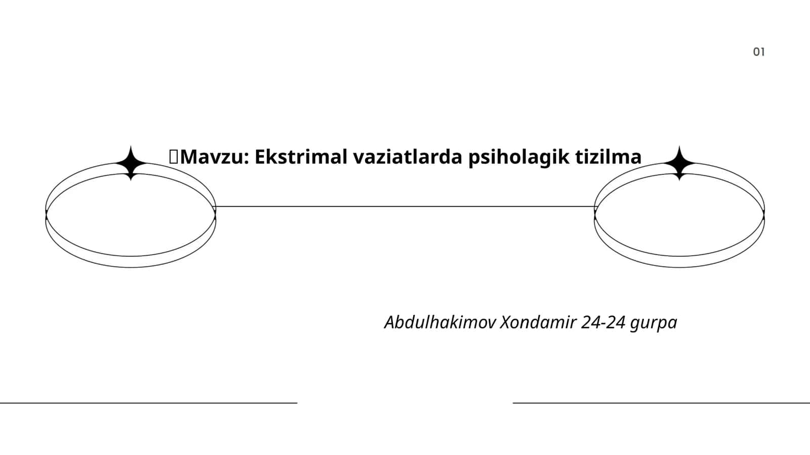 Ekstrimal vaziatlarda psiholagik tizilma