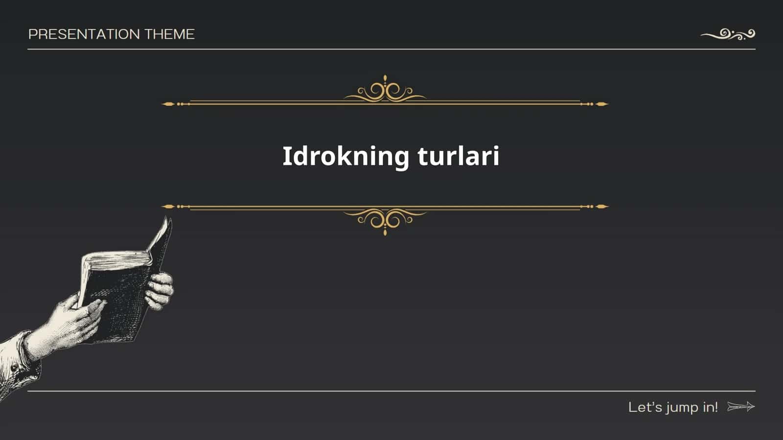 Idrokning turlari