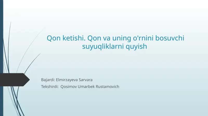 Qonketishi