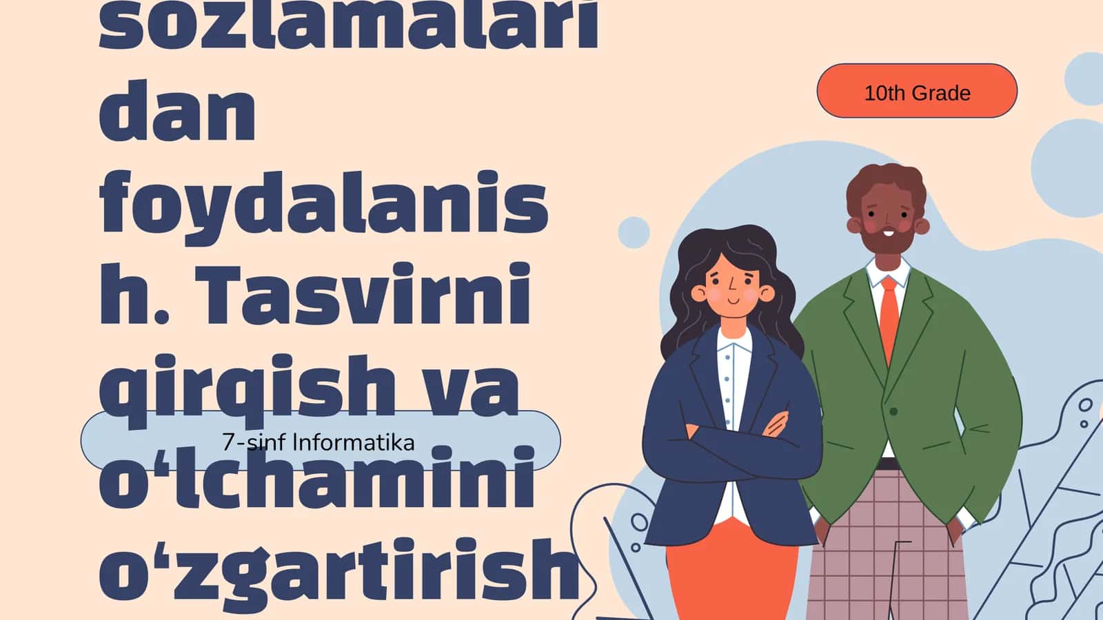 Wrap text sozlamalari