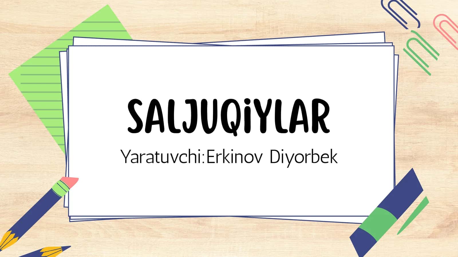 Saljuqiylar