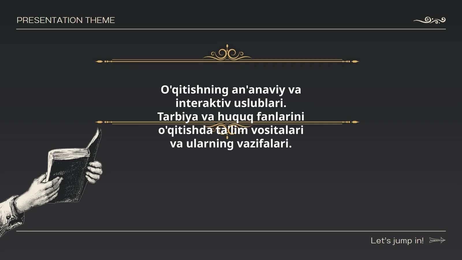 An'anaviy va Interaktiv O'qitish Metodlari