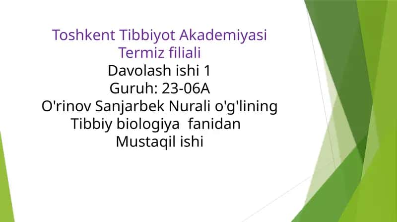 Tibbiyotda ahamiyatga egabo`lgan oyin