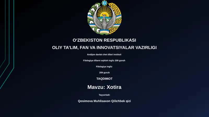 Xotira