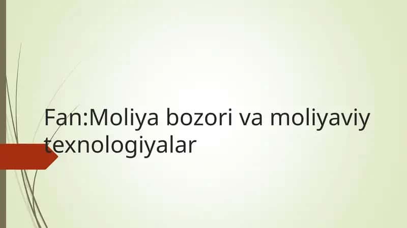 Qimmatli qog'ozlarni listing tadbirlari bilan tanishish