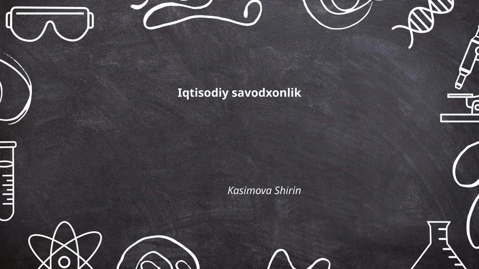 Iqtisodiy savodxonlik