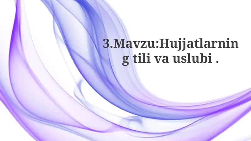 Uslubiy Qo'llanmalari va Konventsiyalari