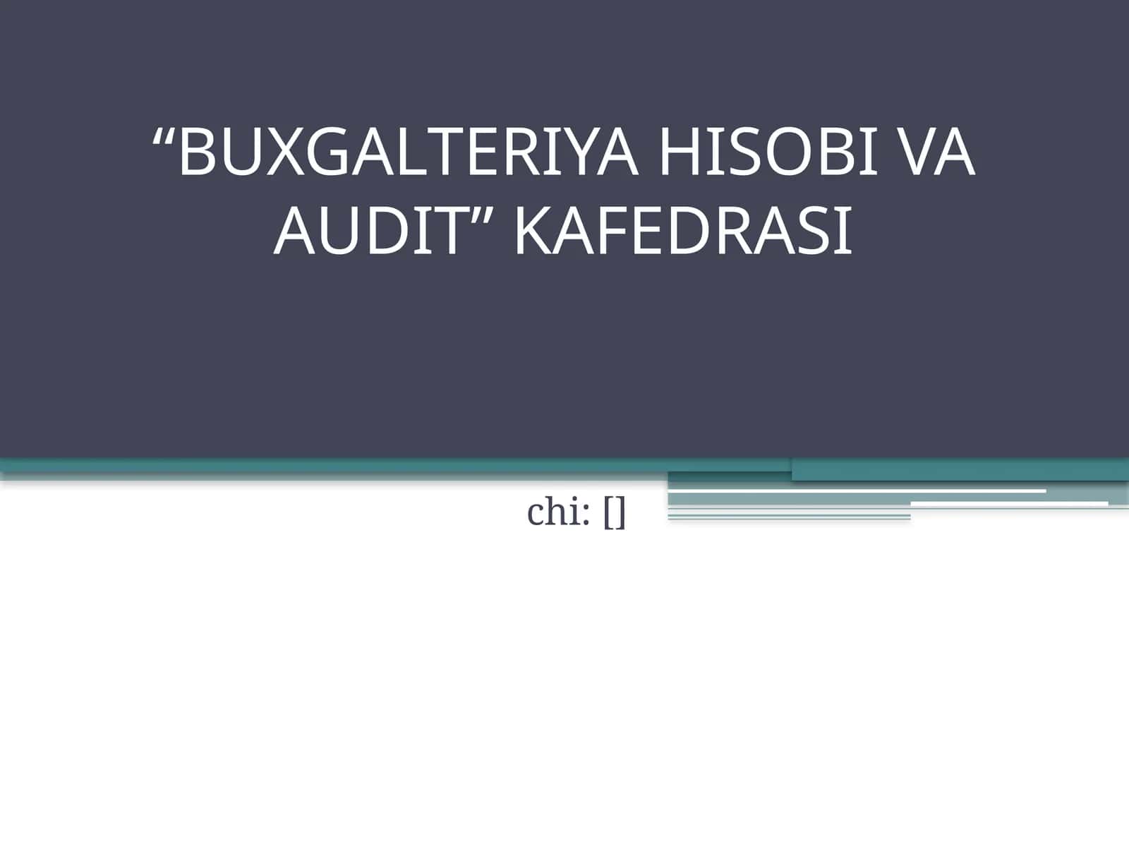 Iqtisodiy tahlil fanining nazariy asoslari