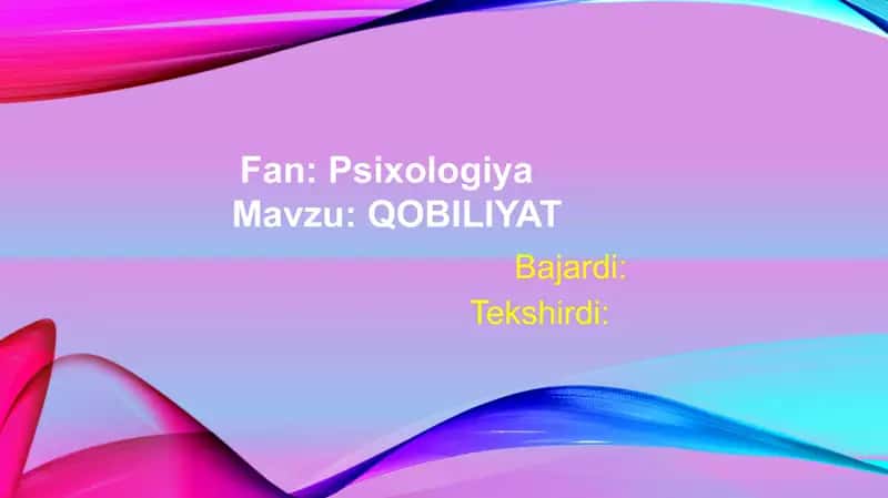 qobiliyat
