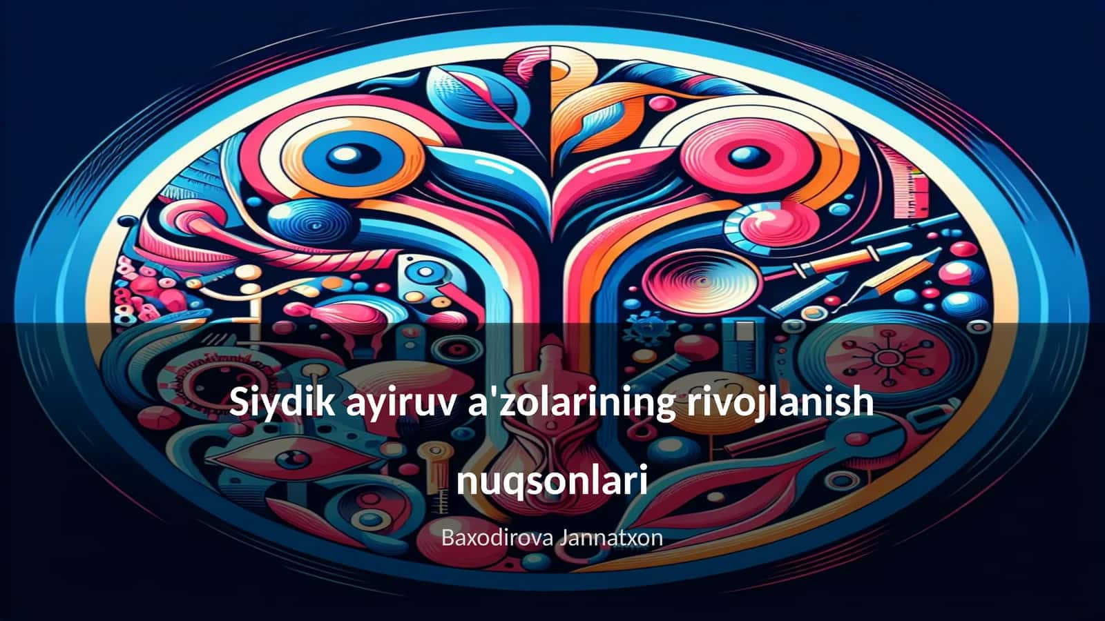 Siydik ayiruv a'zolarining rivojlanish nuqsonlari