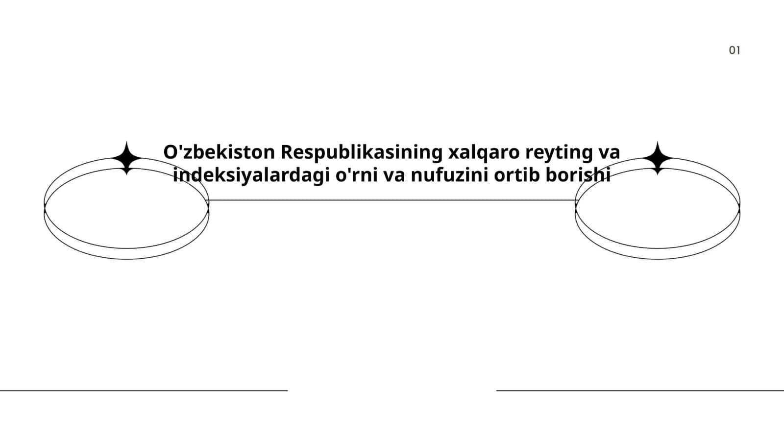 O'zbekiston Respublikasining xalqaro reyting va indeksiyalardagi o'rni va nufuzini ortib borishi