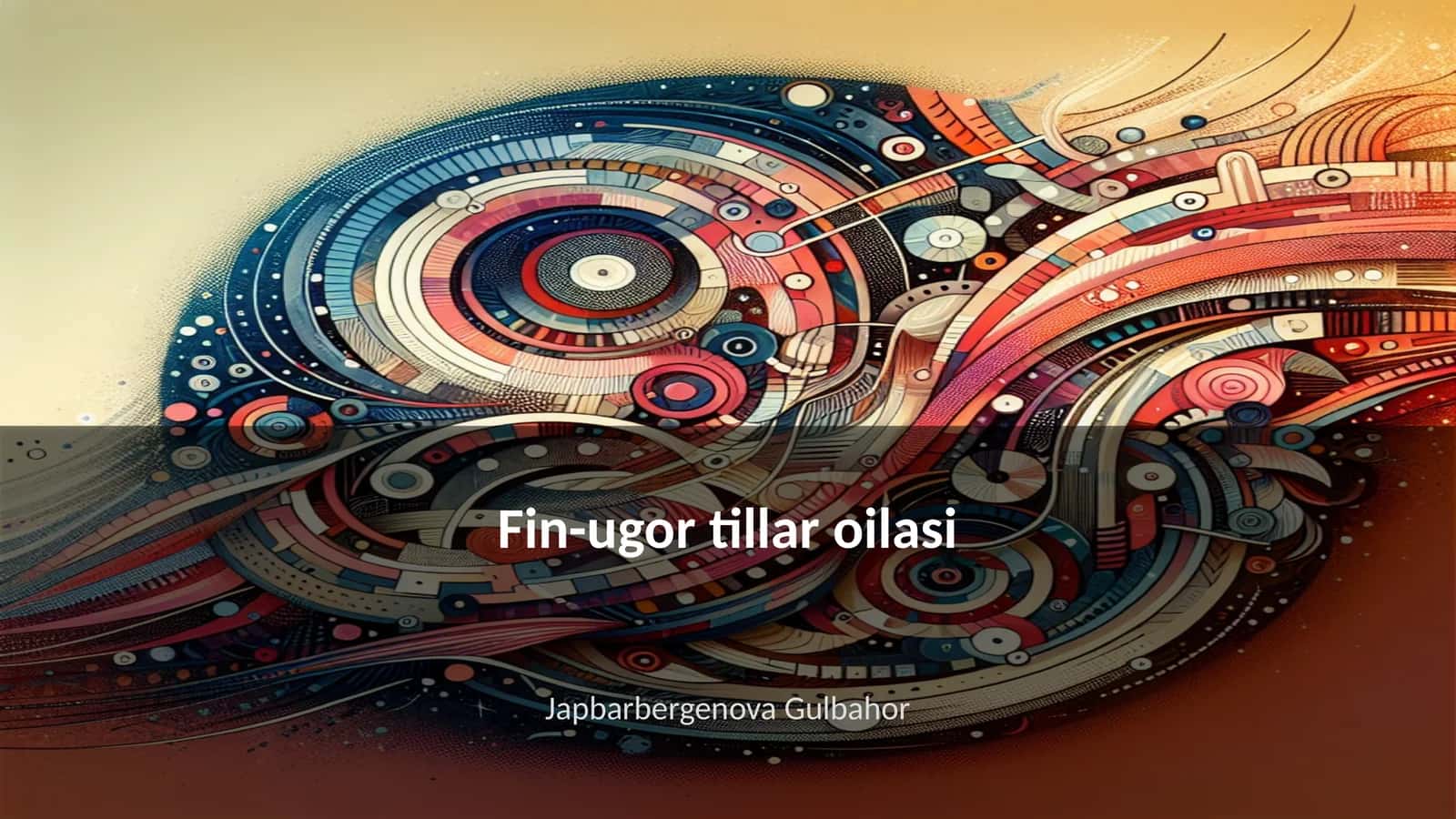 Fin-ugor tillar oilasi