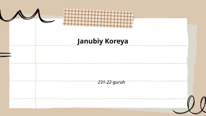 Janubiy Koreya