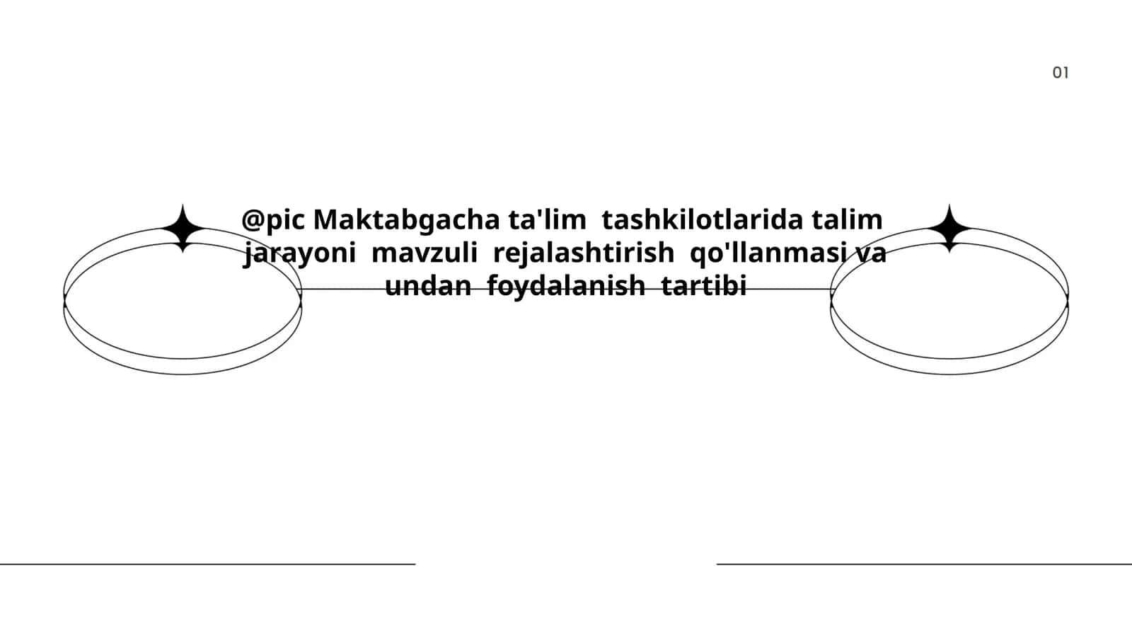 Maktabgacha ta'lim tashkilotlarida talim jarayoni mavzuli rejalashtirish qo'llanmasi va undan foydalanish tartibi