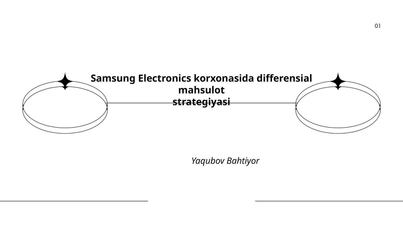 Samsung Electronics korxonasida differensial mahsulot strategiyasi
