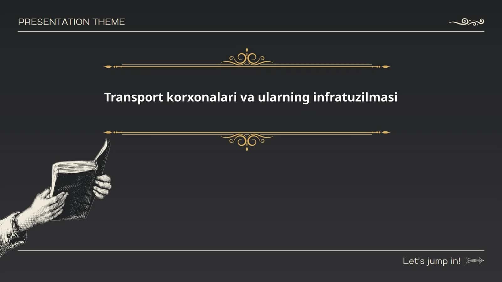 Transport korxonalari va ularning infratuzilmasi
