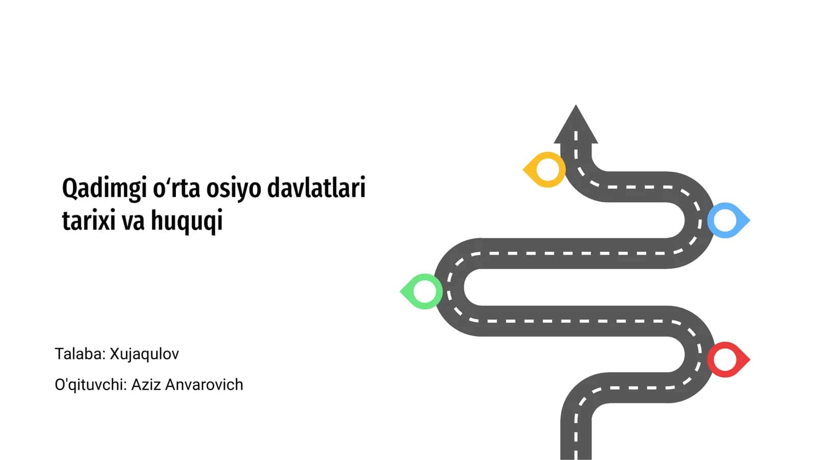 Qadimgi oʻrta osiyo davlatlari tarixi va huquqi