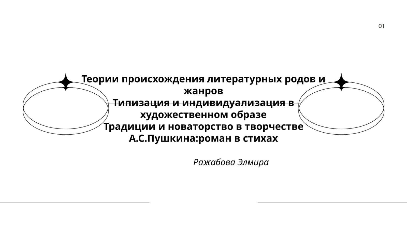 Теории происхождения литературных родов и жанров
