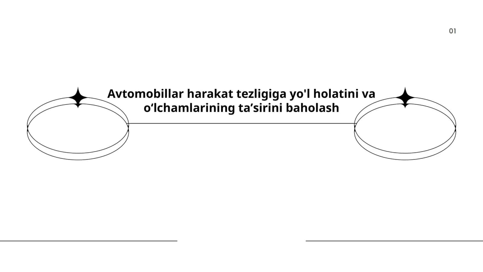 Avtomobillar harakat tezligi va yo'l qoidalari