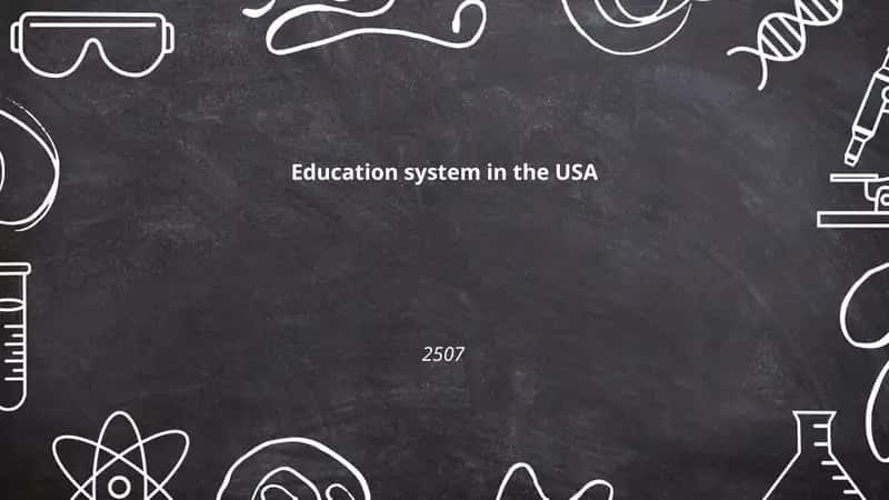 Education system in the USA