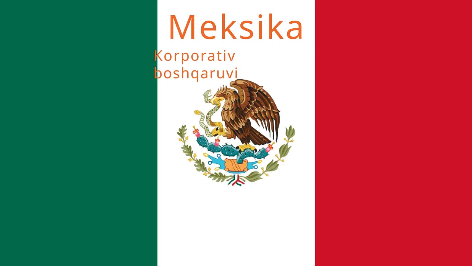 Meksika korporativ boshqaruv
