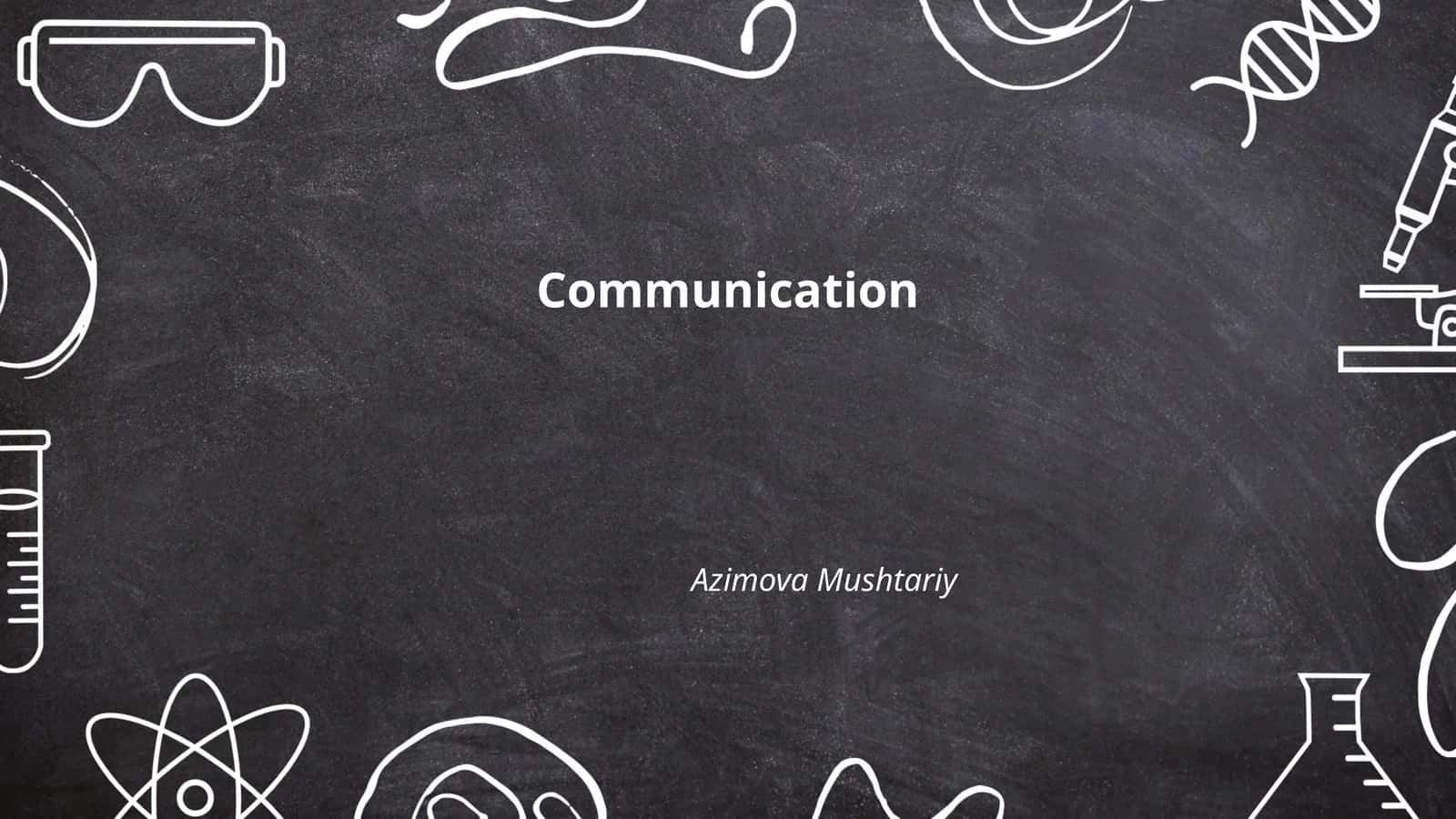 Nonverbal Communication