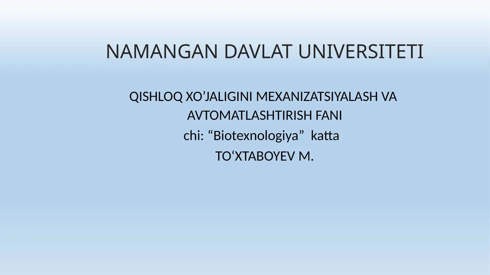 Paxtahosiliniteribolishdaqo’llaniladiganmashinalar