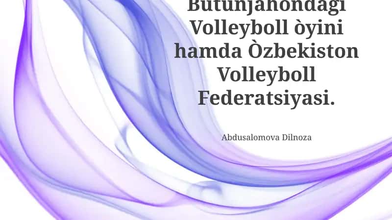 Jahon voleybol o'yini: Tarix va rivojlanish