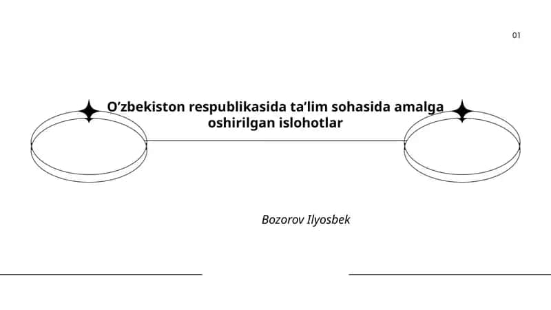 Ta'lim sohasidagi islohotlar
