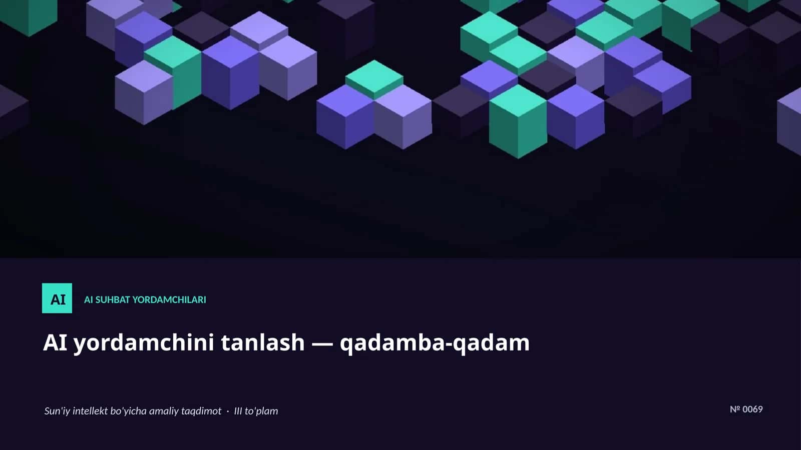 AI SUHBAT YORDAMCHILARI