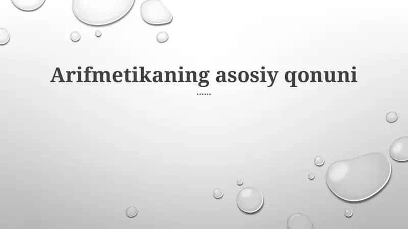 Arifmetika