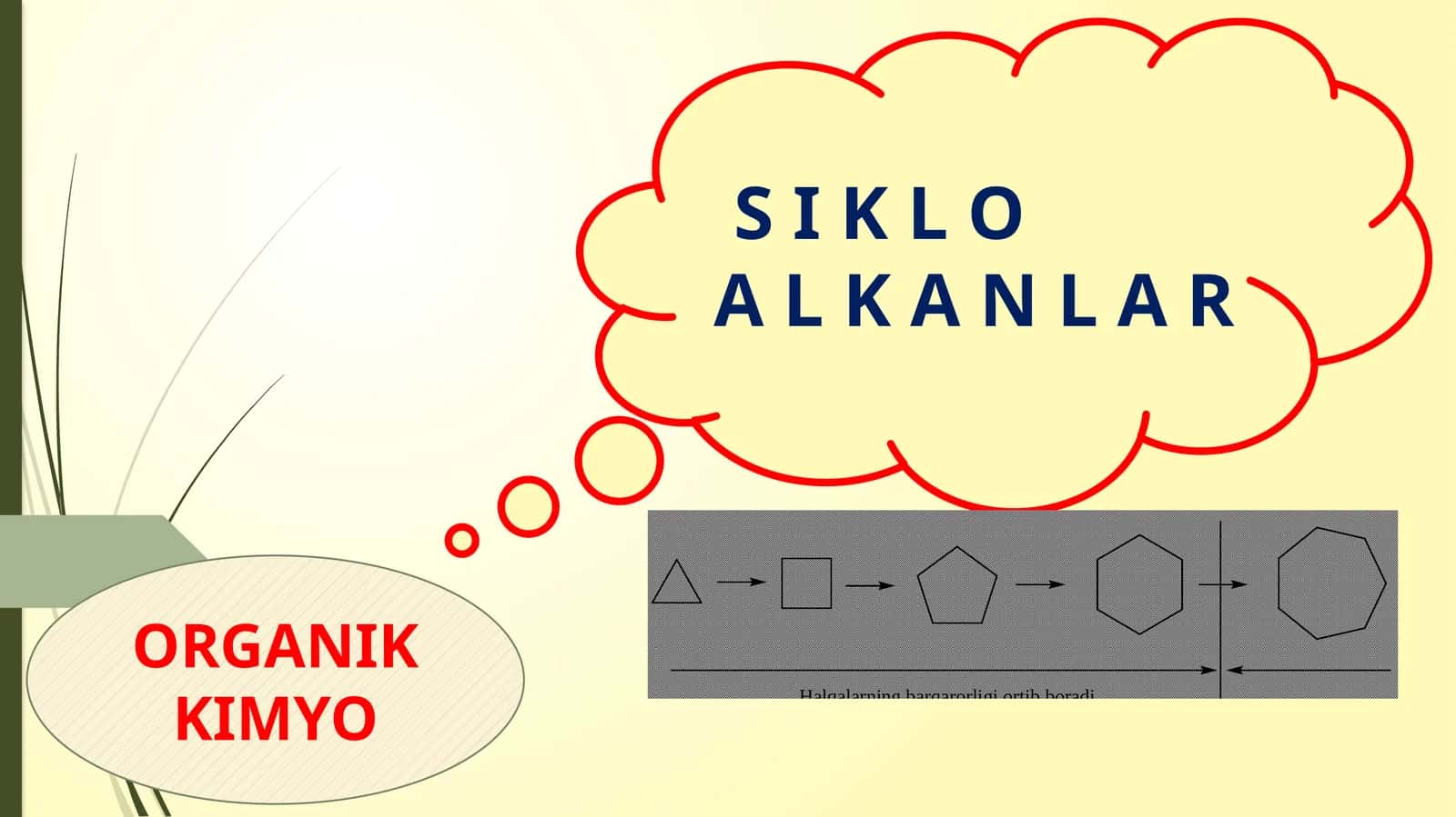 Sikloalkanlar