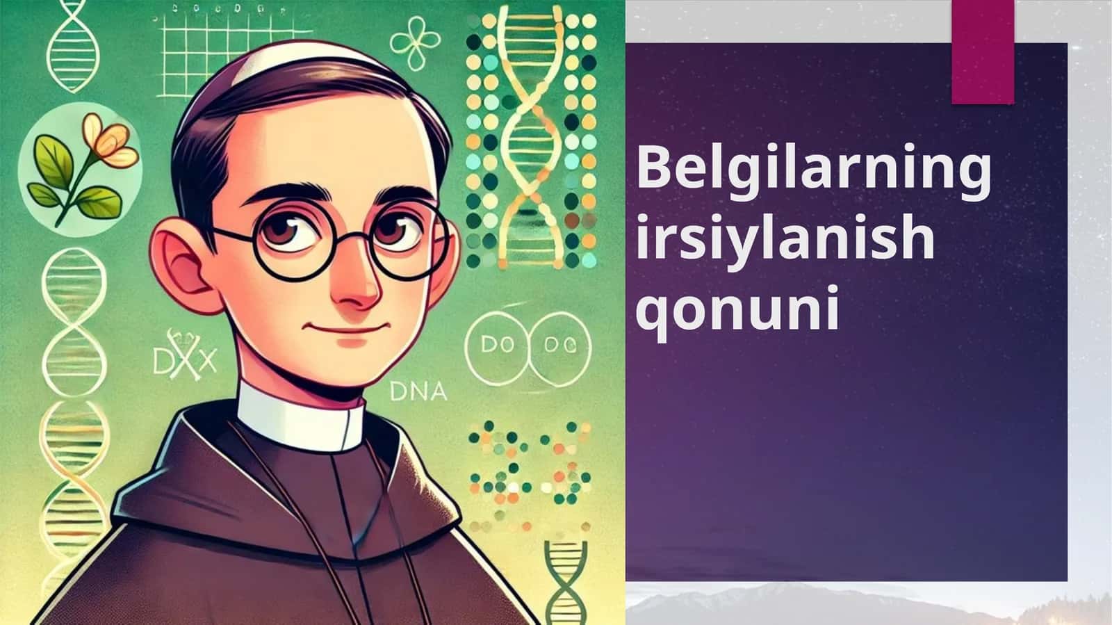 Belgilarning irsiylanish qonuni