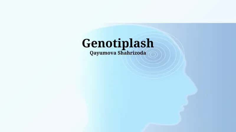 Genotiplash
