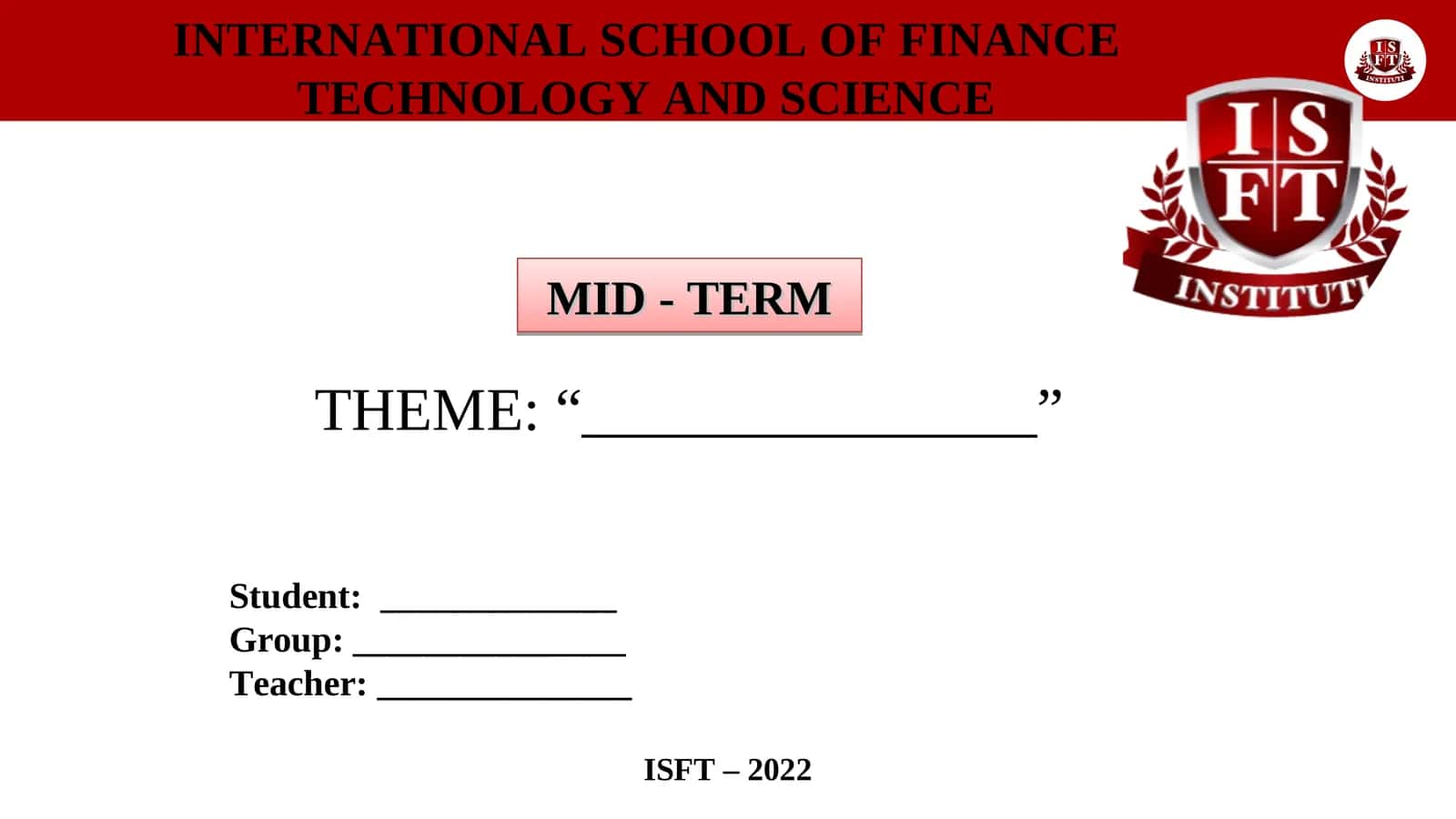 MID - TERM
