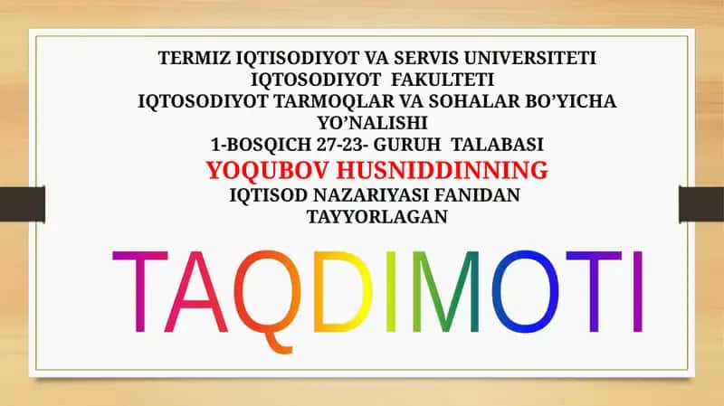 Iqtisodiyotni innovatsion rivojlantirish yo'ligi o'tish muammolari