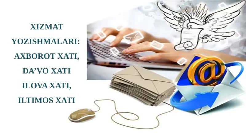 XIZMAT YOZISHMALARI