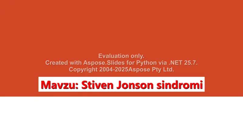 Stiven Jonson sindromi