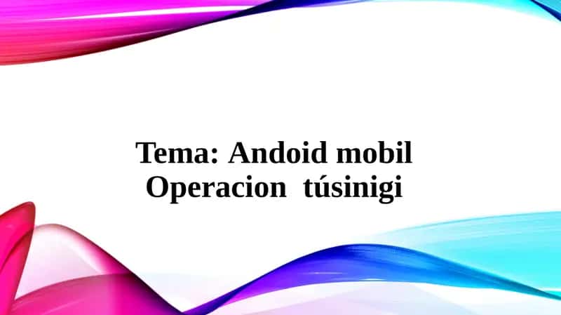 Android - Google Tárepinen Islep Shıǵılǵan Ashıq Derekli