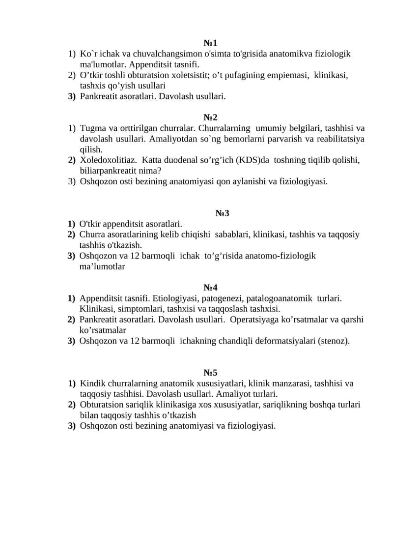 Oshqozon osti bezining anatomiyasi va fiziologiyasi
