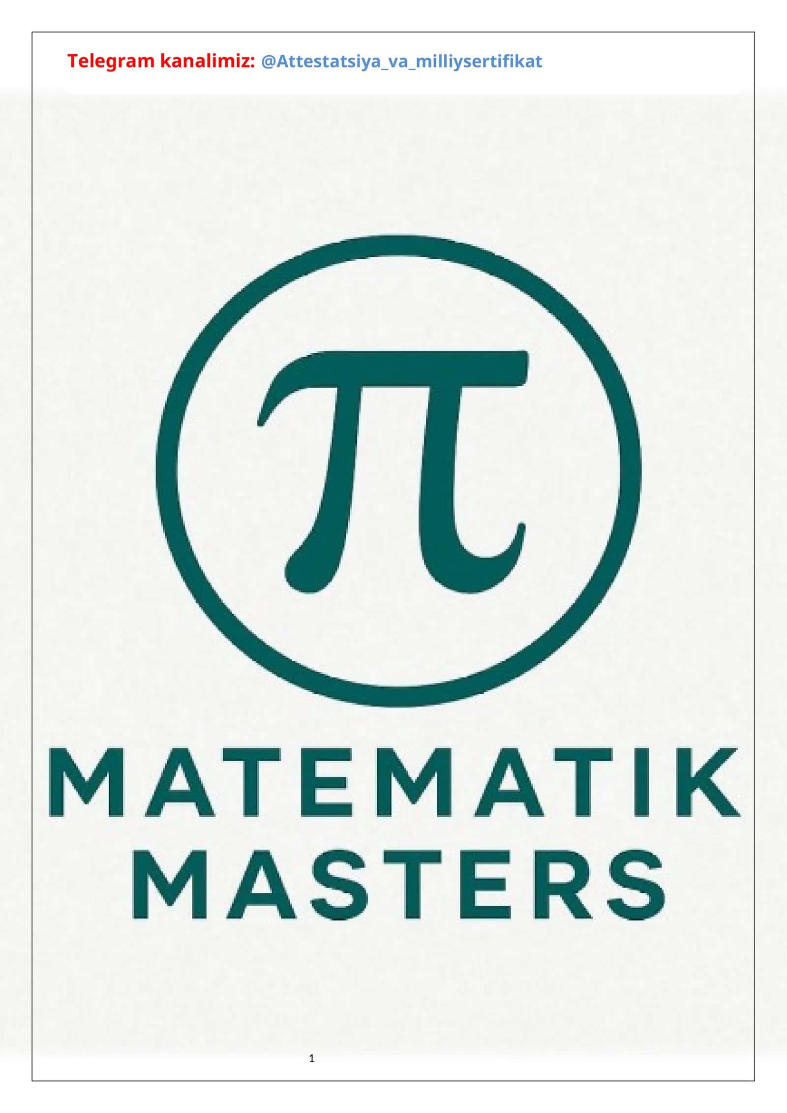 Milliy sertifikat mock imtihon