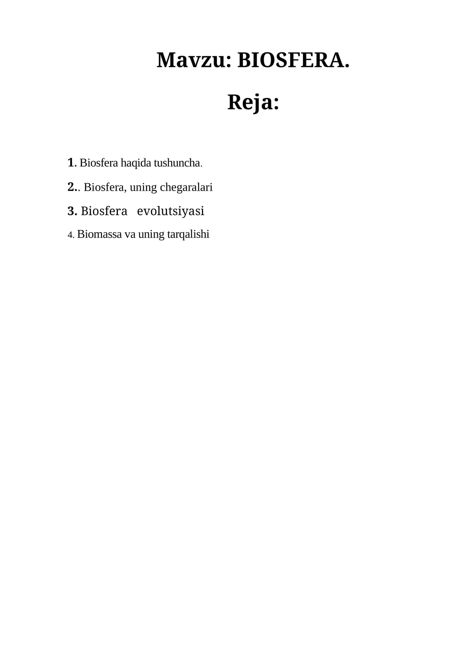 BIOSFERA