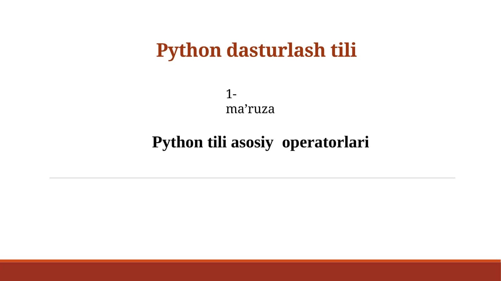 Pythondasturlashtili