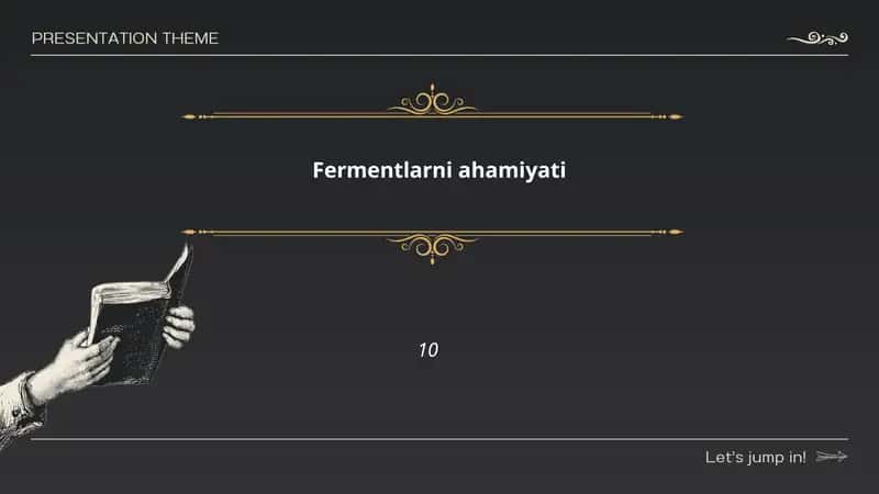 Fermentlarni ahamiyati