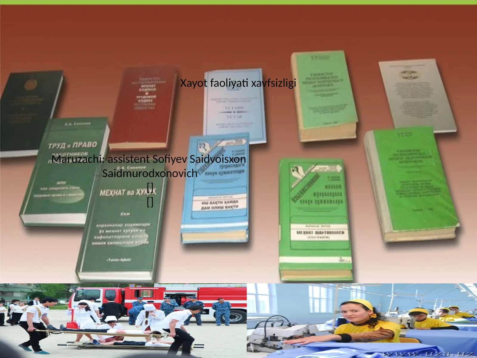Mexnat muxofazasining nazariy asoslari